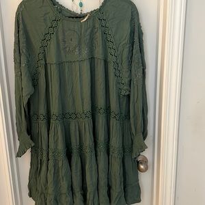 Free People bohemian dress, size M